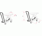 Mesas Elevadoras de doble tijera carga 350 kg LTD350