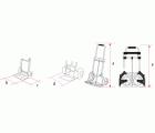 Carretillas Plegables para Almacén 90 Kg M10105