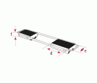 Tanquetas Serie Standard Fija 2,5 Toneladas T20100