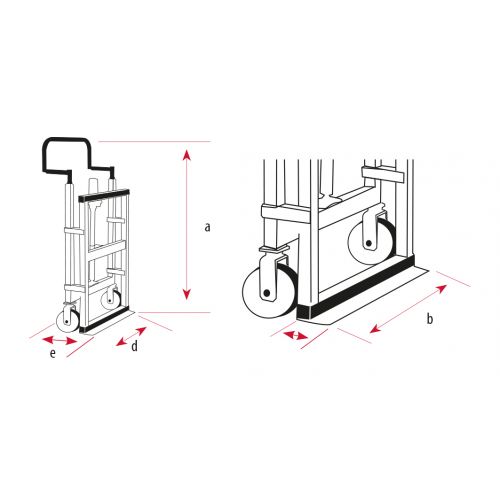 Transportadores Universal Hidráulico 1.800 kg SC1800