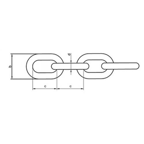 Cadenas Hierro Cincado 16m BCA080