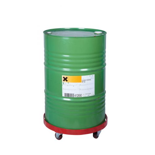 Carros Portabidones de Acero circular carga 210 Kg PB1000