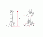 Carretillas Sube Escaleras para reparto Carga 300 kg M10203