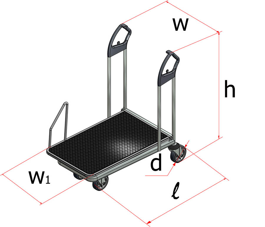Carros Encajables Acero Galvanizado Diámetro 160mm M10664