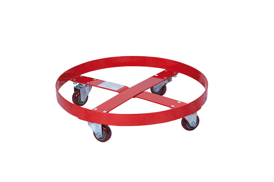 Carros Portabidones de Acero circular carga 210 Kg PB1000