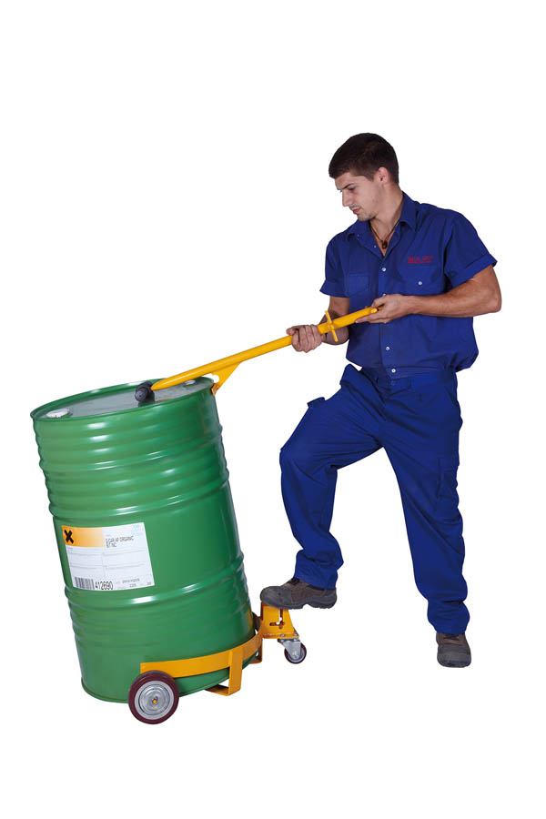 Carros Portabidones de Acero carga 500 Kg PB1100