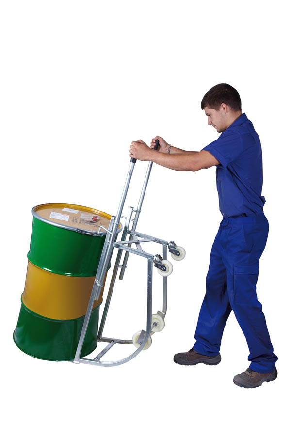 Carros Portabidones de Aluminio carga 210 Kg PB2100