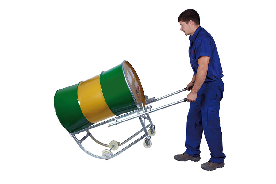 Carros Portabidones de Aluminio carga 210 Kg PB2100