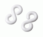 Cadenas de Plástico Accesorios Ganchos 6mm SBG006
