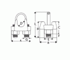 Cables Inoxidable Accesorios Sujetacables INOX-A4 FST002