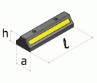 Tope Parking Goma 50cm STP500