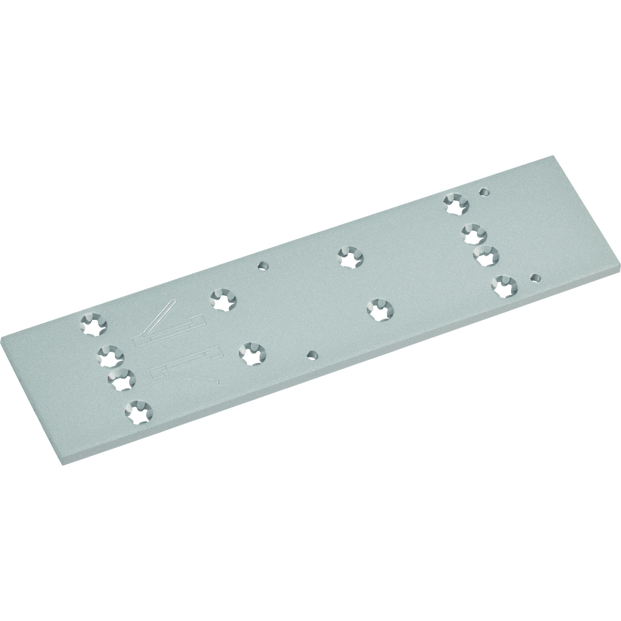 PLACA DE MONTAJE PARA TS 83/3-6 PLATA