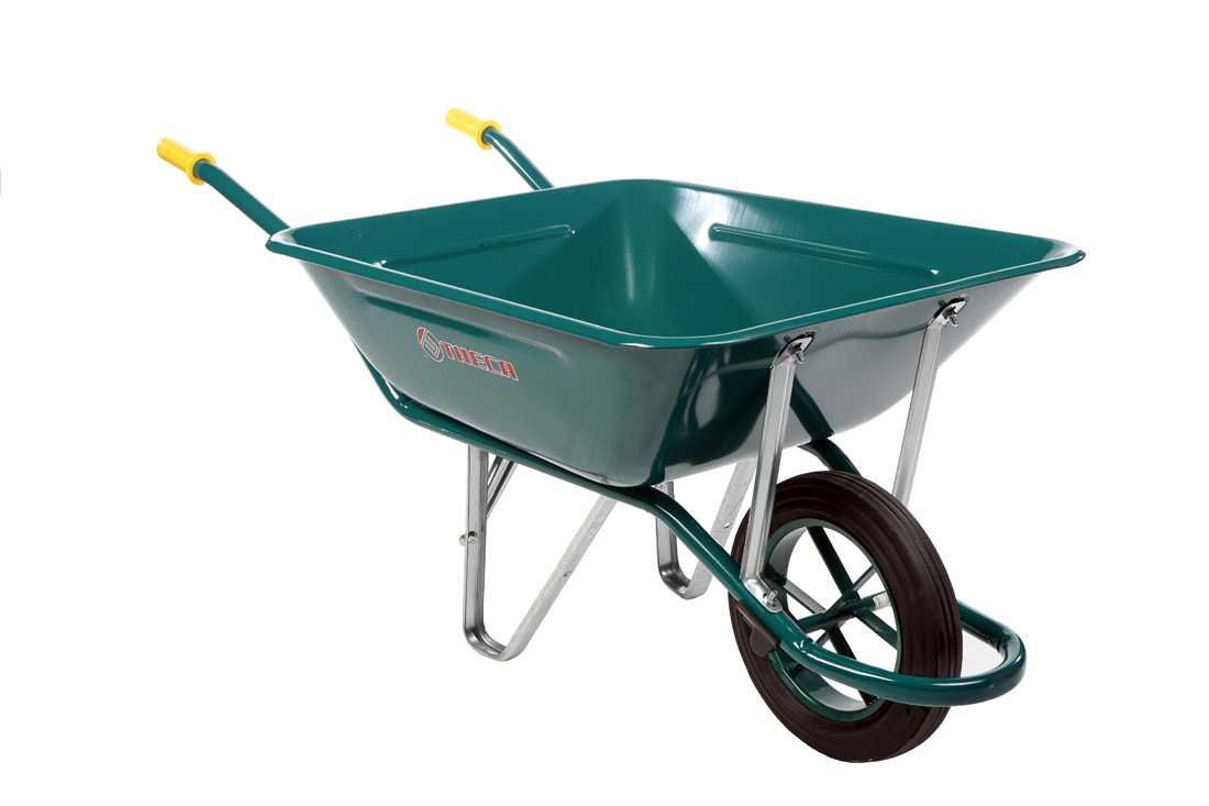 C1/700 Verde con rueda maciza