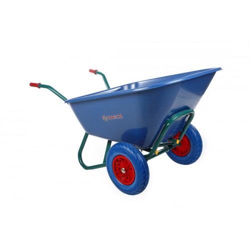 Carretillo C2 900 Bandeja Nylon Azul con 2 ruedas impinchables