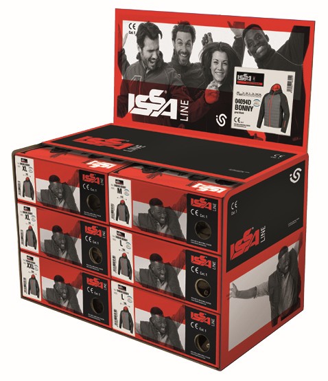 DISPLAY CHAQUETA BONNY 04094B (6 UDS.)