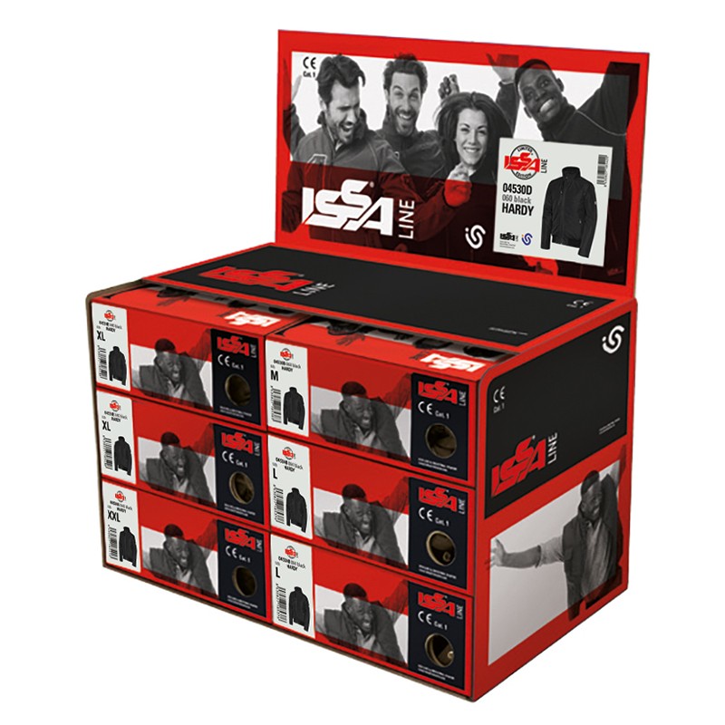 DISPLAY CAZADORA HARDY 04530B (6 UDS.)