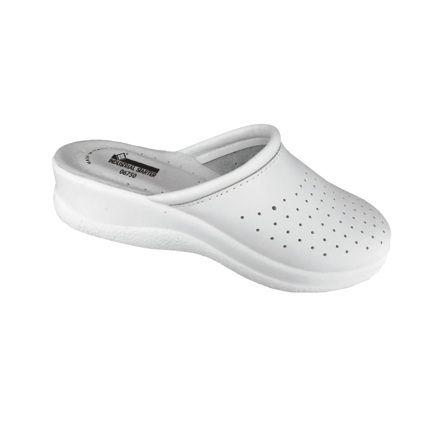 Zueco señora suela poliuretano, Blanco (50) Talla 40