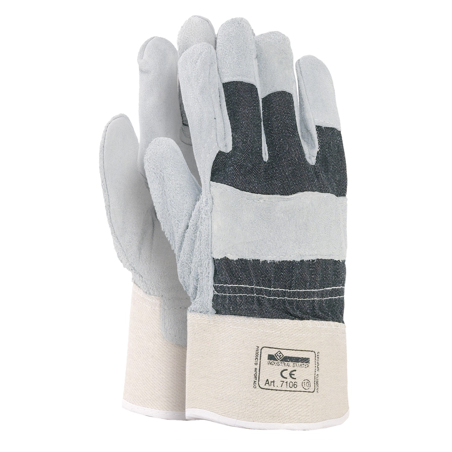 GUANTE SERRAJE DORSO VAQUERO