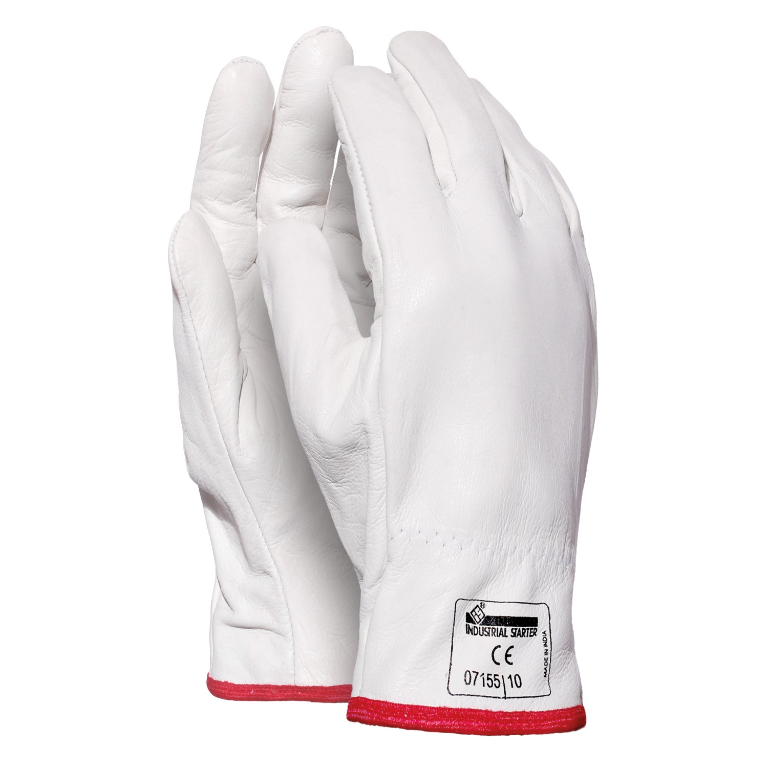 GUANTE PIEL VACUNO FORRADO