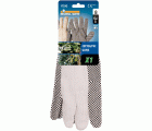 Guante en algodón moteado con PVC blíster, Talla 8