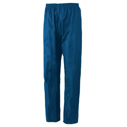 Pantalón impermeable poliéster-PVC, Azul (40) Talla S