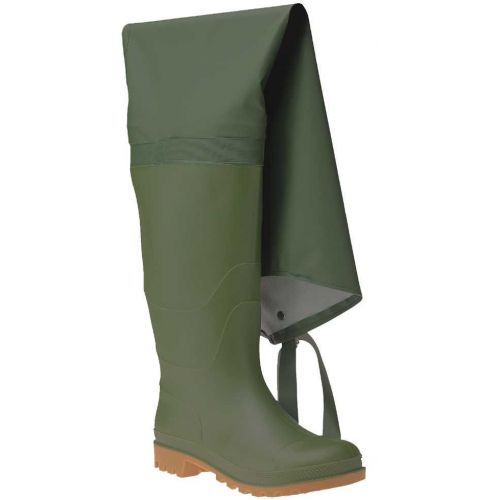 Bota PVC muslo EN ISO 20347:2012 OB SRA, Verde (20) Talla 42