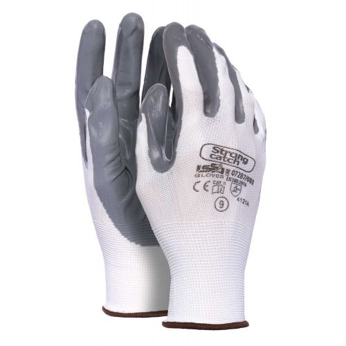 Guante nylon/NBR STRONG CATCH EN 388 Talla 8 Gris (80)