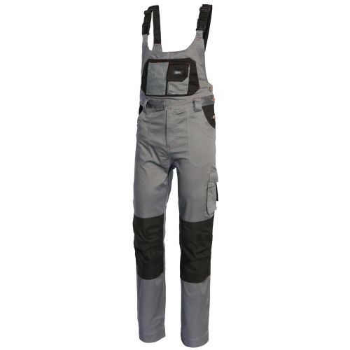 Pantalón peto Stretch Talla XXL Gris (80)