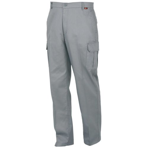 Pantalón multibolsillos SUMMER 100% algodón Talla L Gris (80)