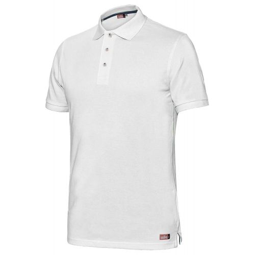 Polo CAPRI manga corta 100% algodón Talla L Blanco (50)