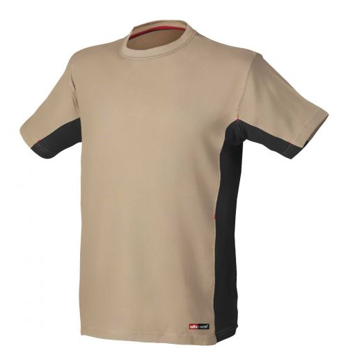 Camiseta Stretch manga corta Talla XXL Beige (25)
