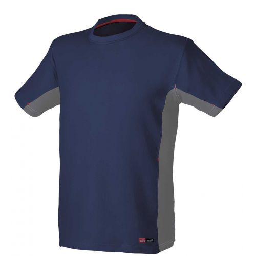 Camiseta Stretch manga corta Talla XXL Azul (40)