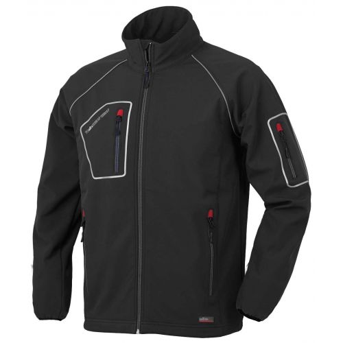 Chaqueta softshell JUST Talla S Negro (60)