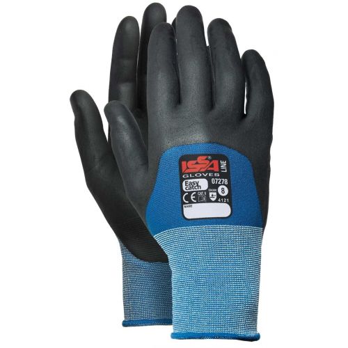 Guante nylon EASY CATCH recubierto con NBR/PU EN 388 Talla 10 Azul