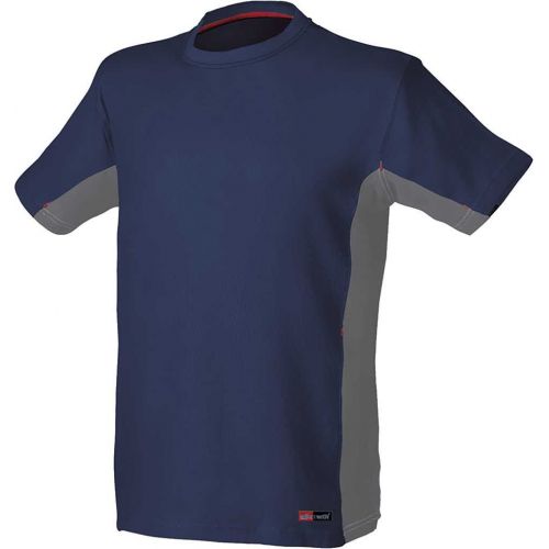 Camiseta Stretch manga corta en caja (3 uds.) Talla M Azul (40)
