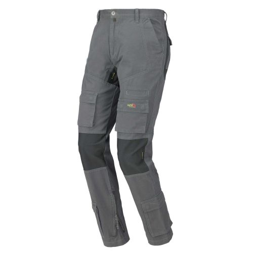 Pantalón Stretch ON en caja (100% algodón canvas) Talla 3XL Gris (80)