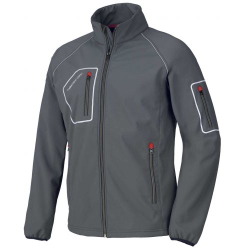 Chaqueta softshell JUST Talla XL Gris (80)