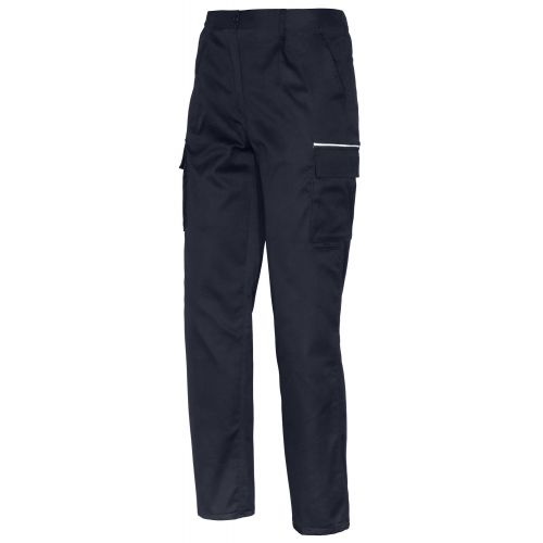 Pantalón multibolsillos EUROMIX, 65% poliéster y 35% algodón Talla XL Azul (40)