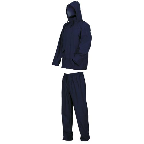 Conjunto impermeable PU-poliéster, Azul (40) Talla S