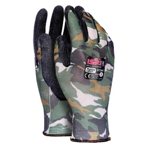 Guante nylon recubierto con látex HUNTER CATCH EN 388 blíster Talla 10 Mimético ()