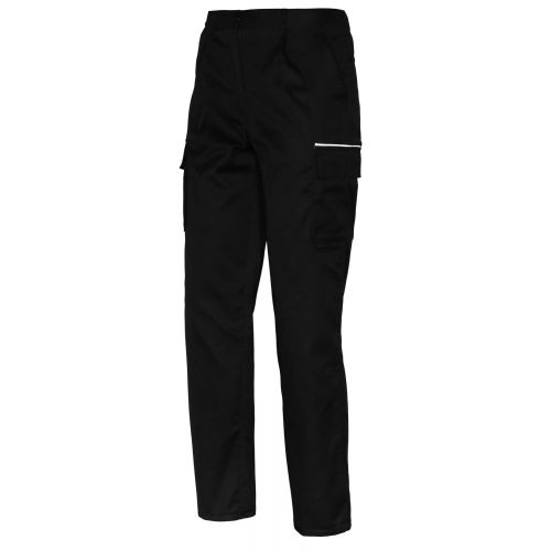 Pantalón multibolsillos EUROMIX, 65% poliéster y 35% algodón Talla L Negro (60)