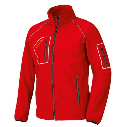 Chaqueta softshell JUST Talla XL Rojo (70)