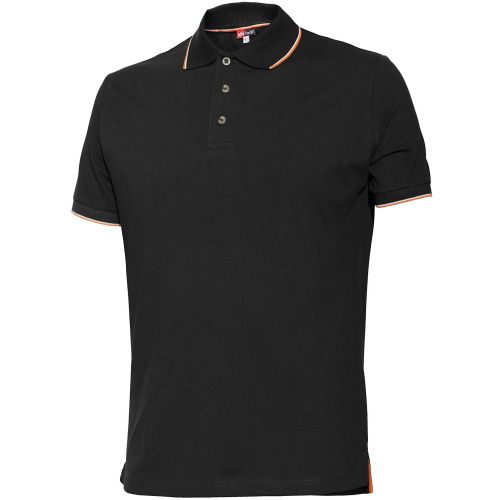 Polo Stretch PORTOFINO Talla XL Negro (60)