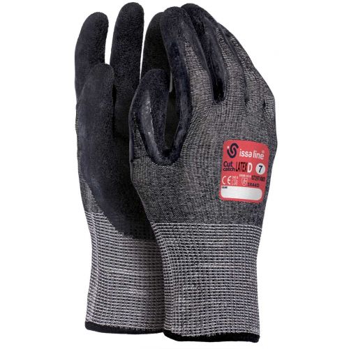 Guante CUT CATCH látex EN 388 Talla 8 Gris (80)