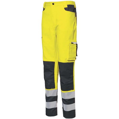Pantalón A.V. STRETCH EN ISO 20471 Talla XXL Amarillo AV/gris (13)