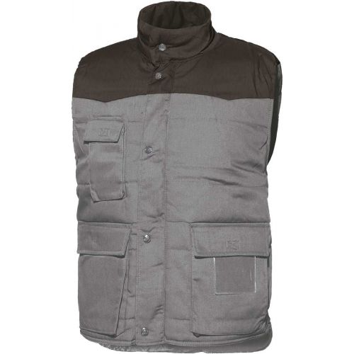 Chaleco MULTIBOLSILLOS Talla 3XL Gris claro-antracita (84)
