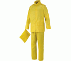 Conjunto impermeable poliéster-PVC, Amarillo (10) Talla M