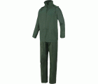 Conjunto impermeable poliéster-PVC, Verde (20) Talla M