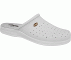 Zueco caballero suela poliuretano, Blanco (50) Talla 46