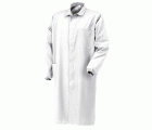 Bata caballero poliéster/algodón, Blanco (50) Talla S